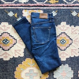 Madewell 9” High Riser Skinny Skinny
